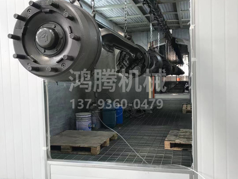 車橋噴漆線